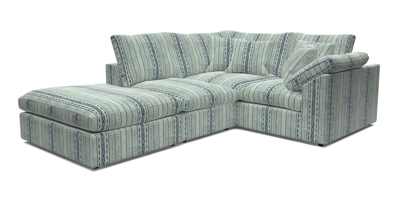 Big Softie Sloped Arm Small Corner Group RHF in Sahara Chalk