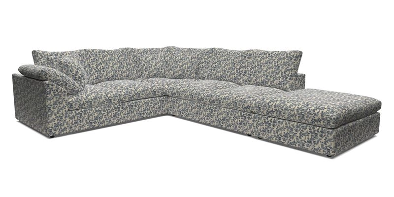 Big Softie Sloped Arm Large Corner Group LHF in Sahara Chalk
