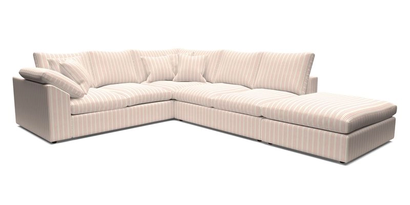 Big Softie Sloped Arm Large Corner Group LHF in Sahara Chalk