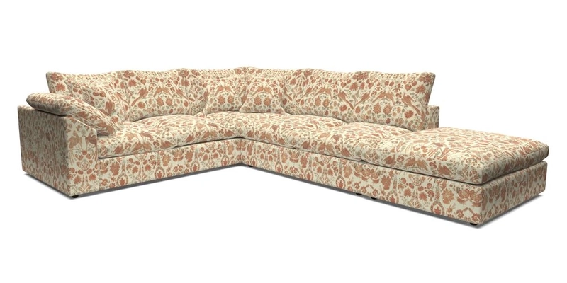 Big Softie Sloped Arm Large Corner Group LHF in Sahara Chalk