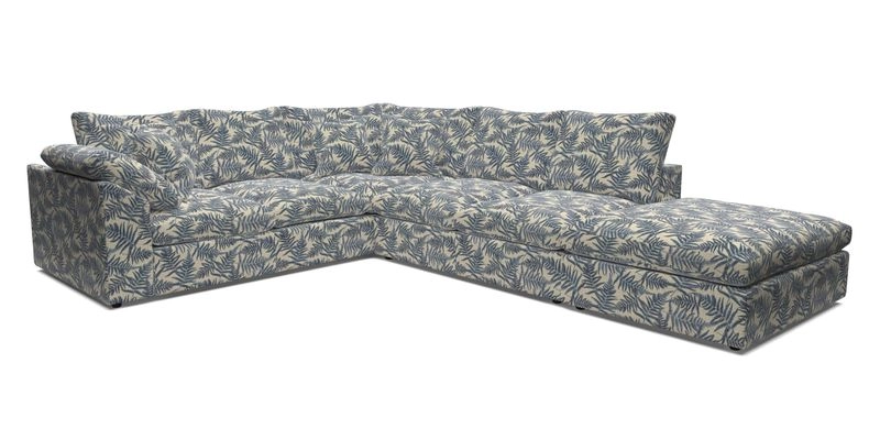 Big Softie Sloped Arm Large Corner Group LHF in Sahara Chalk