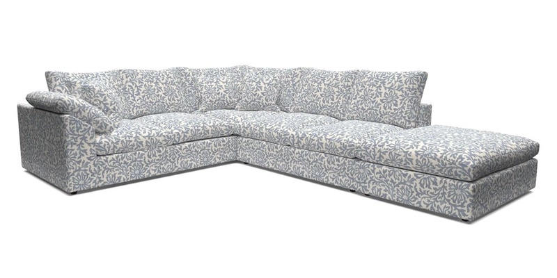 Big Softie Sloped Arm Large Corner Group LHF in Sahara Chalk