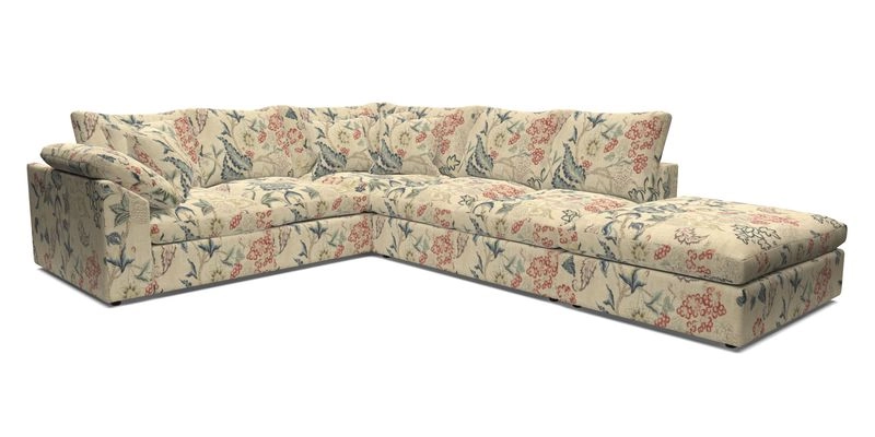 Big Softie Sloped Arm Large Corner Group LHF in Sahara Chalk