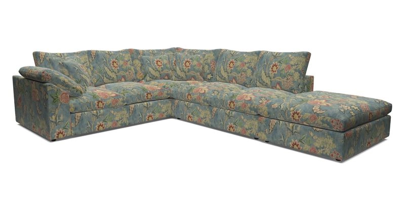 Big Softie Sloped Arm Large Corner Group LHF in Sahara Chalk