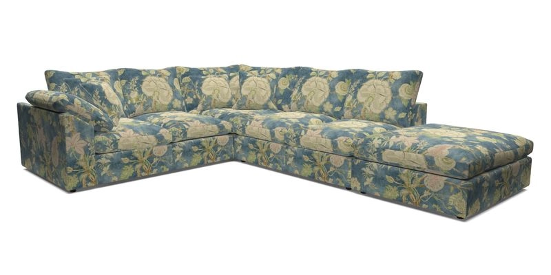 Big Softie Sloped Arm Large Corner Group LHF in Sahara Chalk