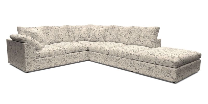Big Softie Sloped Arm Large Corner Group LHF in Sahara Chalk