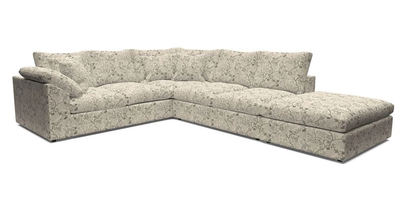 Big Softie Sloped Arm Large Corner Group LHF in Sahara Chalk