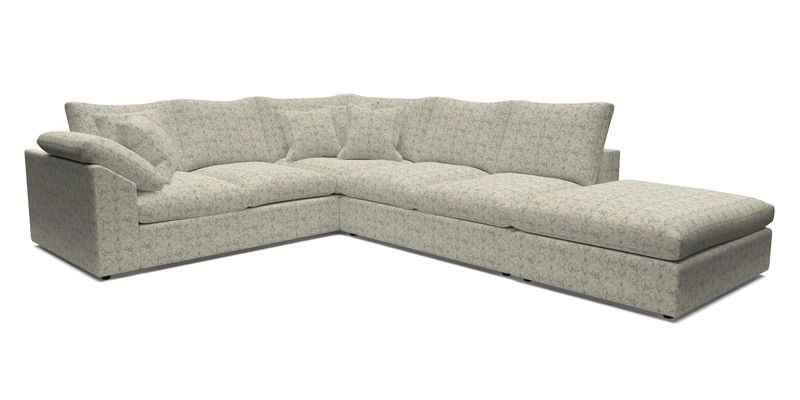 Big Softie Sloped Arm Large Corner Group LHF in Sahara Chalk