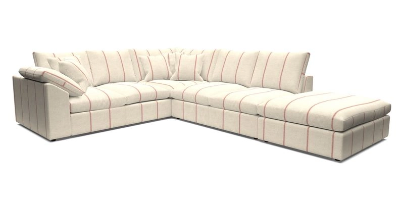 Big Softie Sloped Arm Large Corner Group LHF in Sahara Chalk