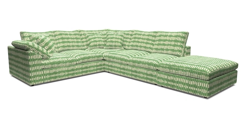 Big Softie Sloped Arm Large Corner Group LHF in Sahara Chalk