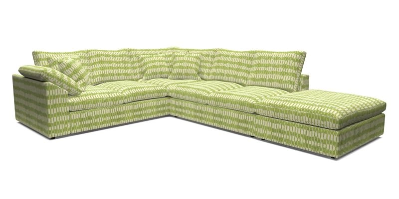 Big Softie Sloped Arm Large Corner Group LHF in Sahara Chalk