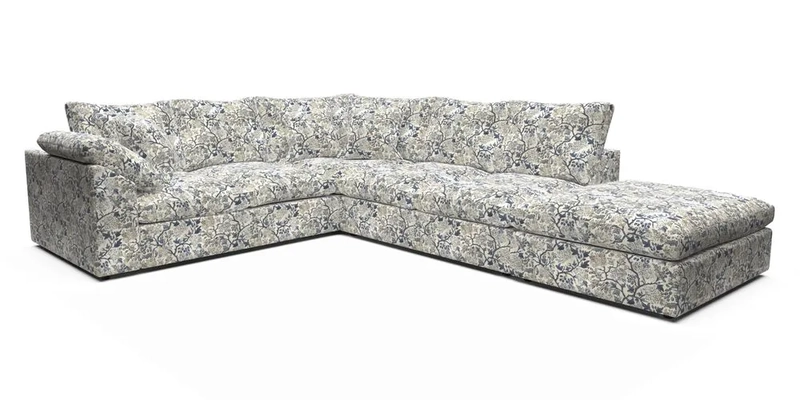 Big Softie Sloped Arm Large Corner Group LHF in Sahara Chalk