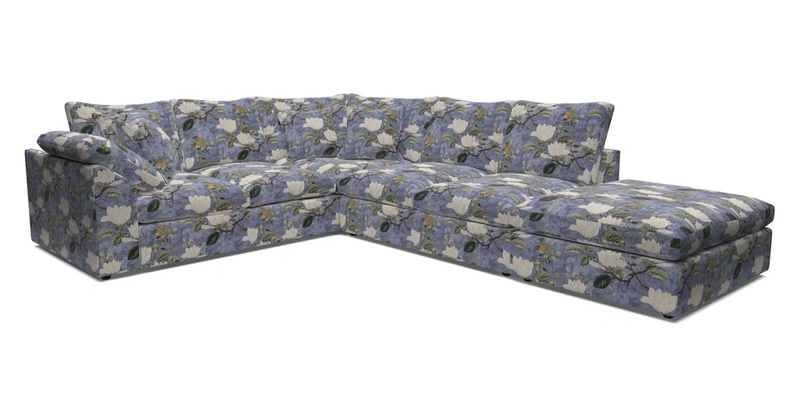 Big Softie Sloped Arm Large Corner Group LHF in Sahara Chalk