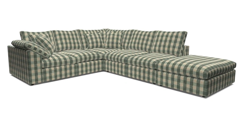 Big Softie Sloped Arm Large Corner Group LHF in Sahara Chalk