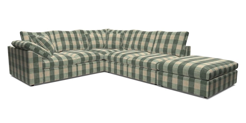 Big Softie Sloped Arm Large Corner Group LHF in Sahara Chalk