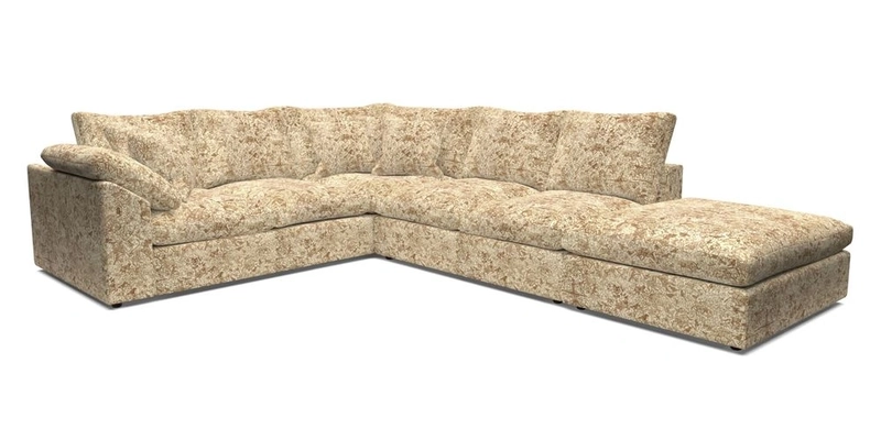 Big Softie Sloped Arm Large Corner Group LHF in Sahara Chalk