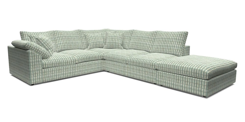 Big Softie Sloped Arm Large Corner Group LHF in Sahara Chalk