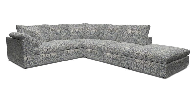 Big Softie Sloped Arm Large Corner Group LHF in Sahara Chalk