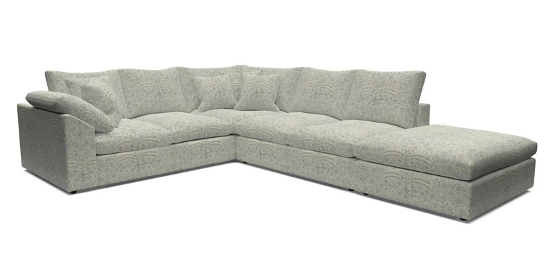 Big Softie Sloped Arm Large Corner Group LHF in Sahara Chalk