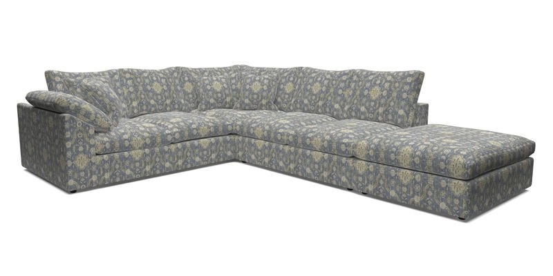 Big Softie Sloped Arm Large Corner Group LHF in Sahara Chalk