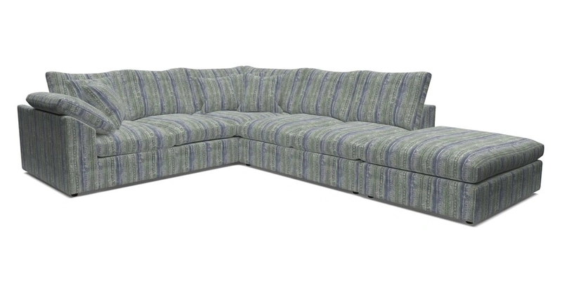 Big Softie Sloped Arm Large Corner Group LHF in Sahara Chalk