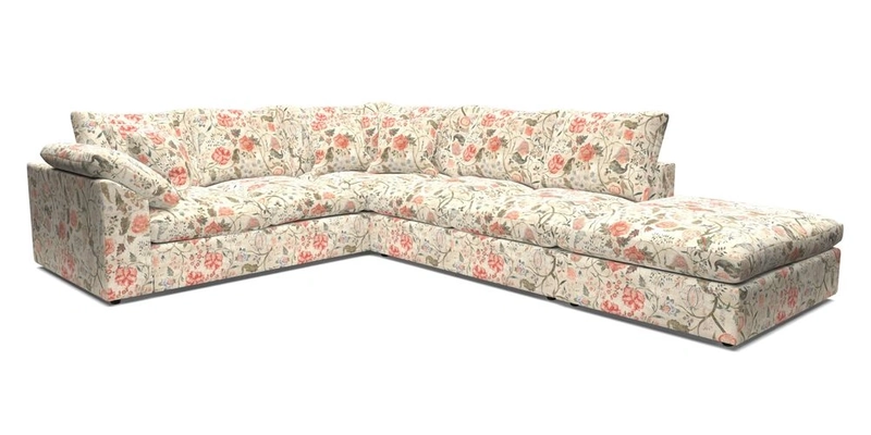 Big Softie Sloped Arm Large Corner Group LHF in Sahara Chalk