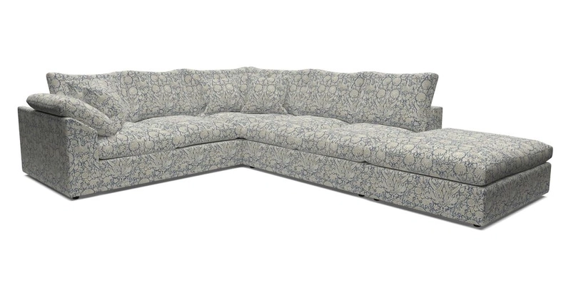 Big Softie Sloped Arm Large Corner Group LHF in Sahara Chalk