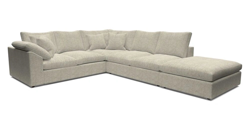 Big Softie Sloped Arm Large Corner Group LHF in Sahara Chalk