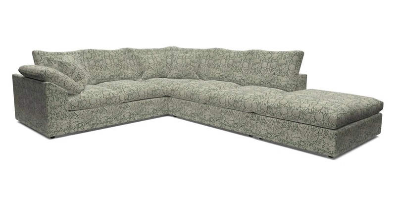 Big Softie Sloped Arm Large Corner Group LHF in Sahara Chalk