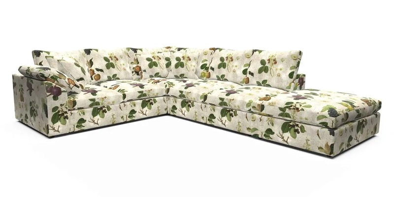 Big Softie Sloped Arm Large Corner Group LHF in Sahara Chalk