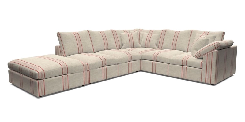 Big Softie Sloped Arm Large Corner Group RHF in Sahara Chalk
