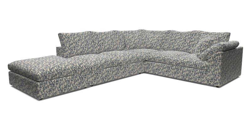 Big Softie Sloped Arm Large Corner Group RHF in Sahara Chalk