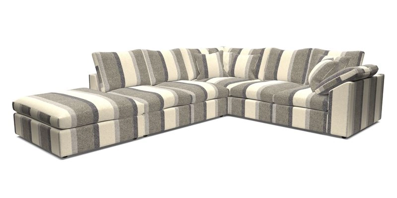 Big Softie Sloped Arm Large Corner Group RHF in Sahara Chalk