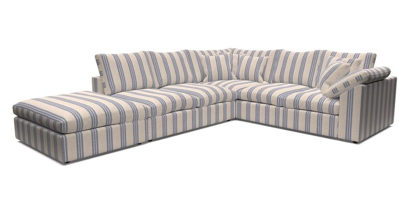 Big Softie Sloped Arm Large Corner Group RHF in Sahara Chalk