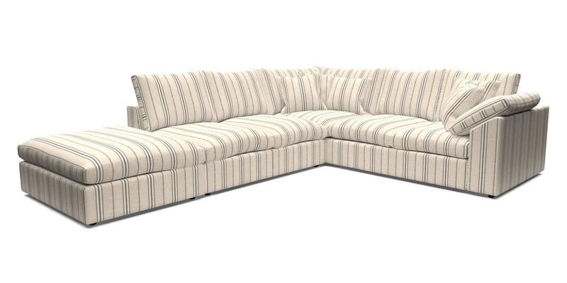 Big Softie Sloped Arm Large Corner Group RHF in Sahara Chalk