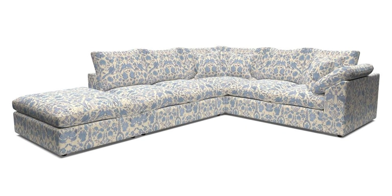 Big Softie Sloped Arm Large Corner Group RHF in Sahara Chalk