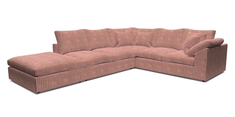 Big Softie Sloped Arm Large Corner Group RHF in Sahara Chalk