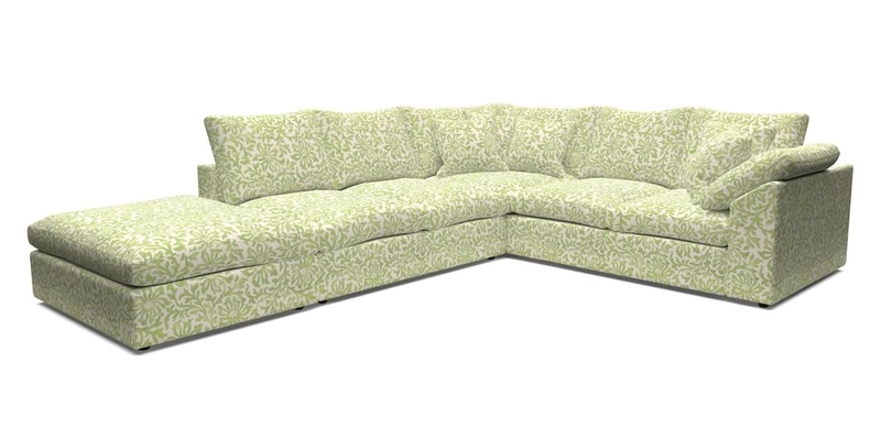 Big Softie Sloped Arm Large Corner Group RHF in Sahara Chalk
