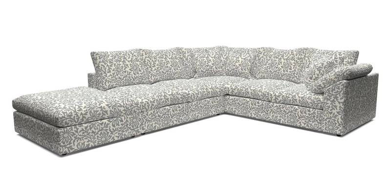 Big Softie Sloped Arm Large Corner Group RHF in Sahara Chalk