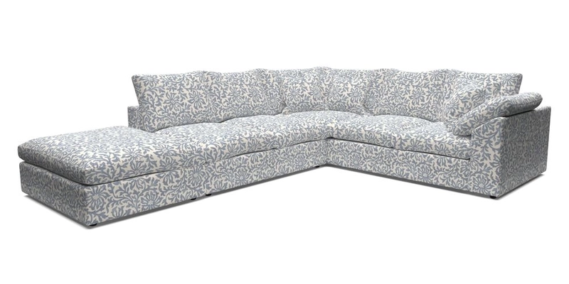 Big Softie Sloped Arm Large Corner Group RHF in Sahara Chalk