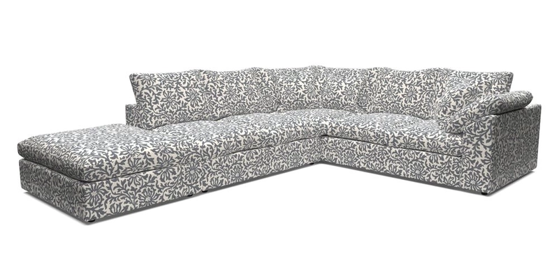 Big Softie Sloped Arm Large Corner Group RHF in Sahara Chalk