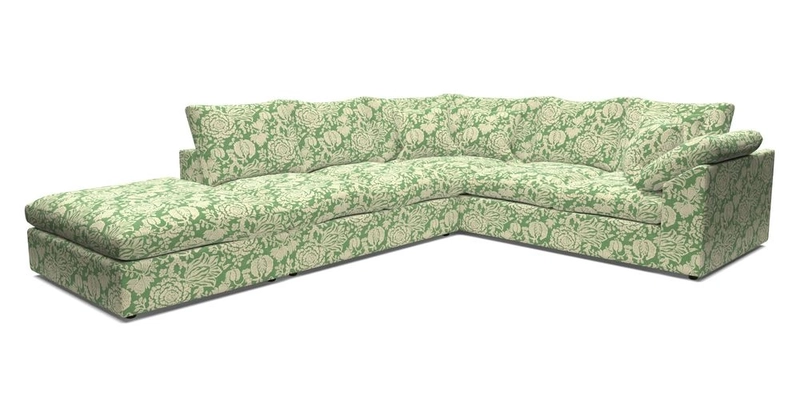 Big Softie Sloped Arm Large Corner Group RHF in Sahara Chalk