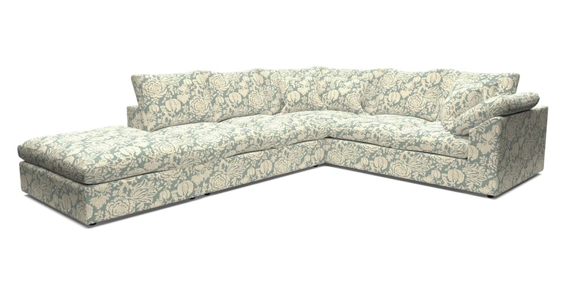 Big Softie Sloped Arm Large Corner Group RHF in Sahara Chalk