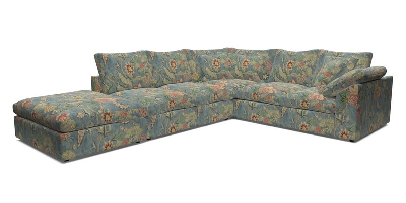 Big Softie Sloped Arm Large Corner Group RHF in Sahara Chalk