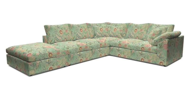 Big Softie Sloped Arm Large Corner Group RHF in Sahara Chalk