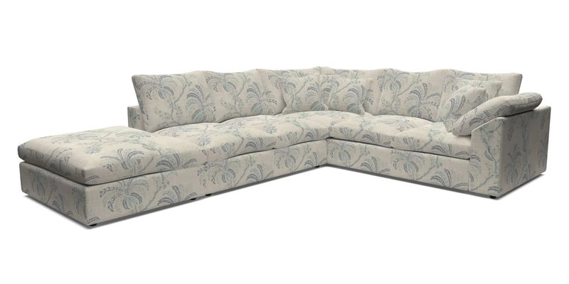 Big Softie Sloped Arm Large Corner Group RHF in Sahara Chalk