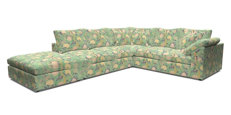 Big Softie Sloped Arm Large Corner Group RHF in Sahara Chalk