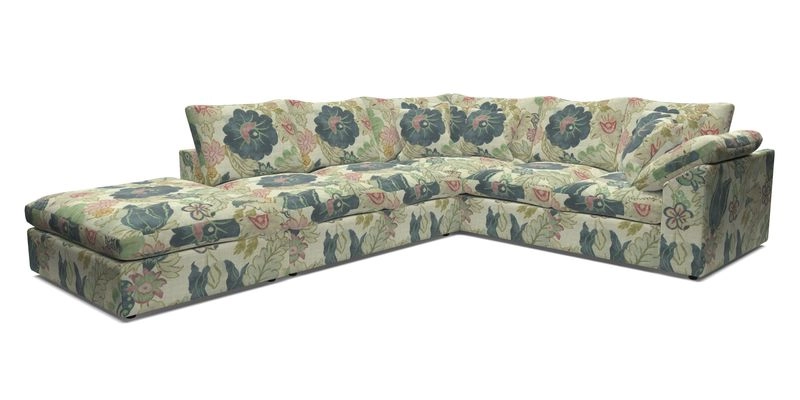 Big Softie Sloped Arm Large Corner Group RHF in Sahara Chalk