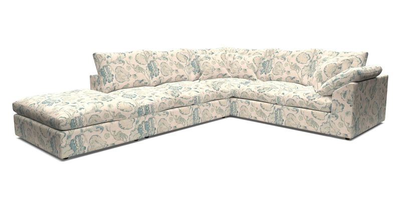 Big Softie Sloped Arm Large Corner Group RHF in Sahara Chalk