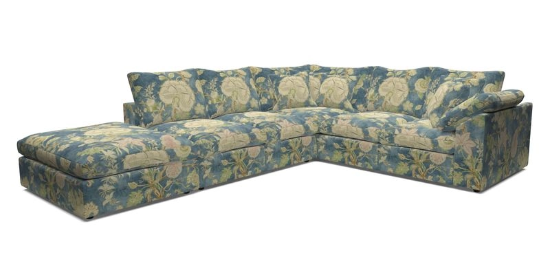 Big Softie Sloped Arm Large Corner Group RHF in Sahara Chalk